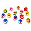 14PCS Mini Resin Turtles with Christmas Hat, Fruit Theme Turtle Figurines, Resin Animal Miniature Decor, Christmas Theme Figurine for Landscape Dollhouse Micro Fairy Garden Decoration Ornament view 3