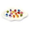14PCS Mini Resin Turtles with Christmas Hat, Fruit Theme Turtle Figurines, Resin Animal Miniature Decor, Christmas Theme Figurine for Landscape Dollhouse Micro Fairy Garden Decoration Ornament view 4