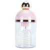 SUNGOOYUE Facial Bubble Maker Cup, Rich Foam, Portable Face Wash Foam Bottle, Large Capacity with Motion Sensor, LED Light, Rechargeable for Bathroom, Kitchen, Hotel (Roseate) view 4
