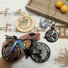 1:8 Scale Mountain Bike Toy DS Die-Cast Mini Finger Bicycle Model Desktop Decoration Scale Men Toy DH Alloy Bike Action Figurine Toy for Cake Topper Crafts (Green) view 3