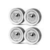 4pcs 1.9" Metal Hub G12 Retro Replica Tire Hub for 1/10 RC Roadster SCX10 TRX4 (White-4pcs) view 1
