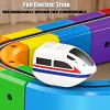 Track Fusion, Trackfusion Train - Electric Train Set, 3D Train Routes with Mix-and-Match STEM Cubes, DIY Magic Track Cube with Rechargeable Car for Interactive Fun Play and Gifts (123Pcs) view 3