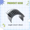 RC Motor Heat Sink Cooling Fan Upgrade for 18101 18103 1/18 Truck Model Car - Efficient Electric Engine Cooling System view 4