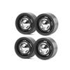 4pcs 1.9" Metal Hub G12 Retro Replica Tire Hub for 1/10 RC Roadster SCX10 TRX4 (Black-4pcs) view 1