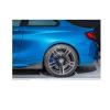 2PCS Real Carbon Fiber Rear Bumper Splitter Spoiler Lip Flaps Panel Side Skirt Compatible for BMW 2-Series M2 M2C F87 2016-2019 17 18 view 3