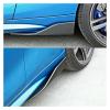 2PCS Real Carbon Fiber Rear Bumper Splitter Spoiler Lip Flaps Panel Side Skirt Compatible for BMW 2-Series M2 M2C F87 2016-2019 17 18 view 4