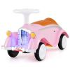 Costzon Toddler Ride On Toy, Classic Foot to Floor Sliding Car w/Steering Wheel, Horn, Headlights & Under Seat Storage, Kids Push Ride-Ons, Retro Baby Ride On Toys for Boys Girls 19-36 Months (Pink) view 1