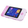 ToysCentral Basics Toddler Play Phone Toy 2.8 Inch 1080P Video Kids Smart Phone Toy with Ample Storage Expansion for Fun Outings ABSScreen (Light Pink) view 4
