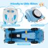 Costzon Toddler Ride On Toy, Classic Foot to Floor Sliding Car w/Steering Wheel, Horn, Headlights & Under Seat Storage, Kids Push Ride-Ons, Retro Baby Ride On Toys for Boys Girls 19-36 Months (Blue) view 4