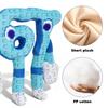 67 Plush Toy 10 Inches Soft Stuffed Number Character Inspired by Steal A Brainrot  Cute Blue Pixel-Style Plushie for Kids and Collectors (A-Number-67) view 3