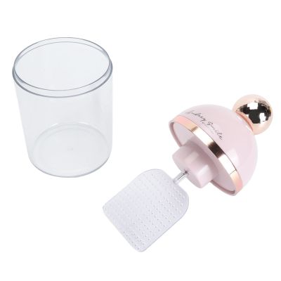 Aqur2020 Portable Electric Facial Bubble Maker, 500ml, Rechargeable, Motion Sensor LED Light, IPX7 Waterproof, Pink, for Bathroom and Kitchen