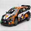 i20 N Rally1 Hybrid #11 Thierry Neuville - Martijn Wydaeghe Mobis WRT Winner Rally Croatia Power Stage (2023) 1/18 Model Car by Top Speed view 1