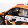 i20 N Rally1 Hybrid #11 Thierry Neuville - Martijn Wydaeghe Mobis WRT Winner Rally Croatia Power Stage (2023) 1/18 Model Car by Top Speed view 3