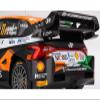 i20 N Rally1 Hybrid #11 Thierry Neuville - Martijn Wydaeghe Mobis WRT Winner Rally Croatia Power Stage (2023) 1/18 Model Car by Top Speed view 4