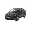 1:18 for SAIC Skoda Rapid PA 2018 Brown Alloy Scale Car Model Ideal Display Model Surprise Toy view 1