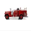 1:24 for GMC Firetruck 20068 1941 Classic Vintage Fire Engine Alloy Model Red Collection Series view 3