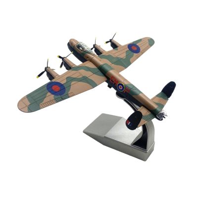 1/144 Scale WWII Royal Air Force Avro Lancaster Bomber Aircraft Model Alloy Model Diecast Plane for Collection