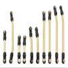 10pcs Metal High Clearance Chassis Links & Steering Links Set for 1/24 SCX24 Deadbolt Betty(Brass) view 2