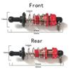 4Pcs Metal Oil Shock Absorber Compatible with SG1603 SG1604 SG1605 SG1606 UDIRC UD1601 UD1602 UD1603 UD1604 1/16 RC Car Parts Fit view 2