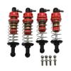 4Pcs Metal Oil Shock Absorber Compatible with SG1603 SG1604 SG1605 SG1606 UDIRC UD1601 UD1602 UD1603 UD1604 1/16 RC Car Parts Fit view 4
