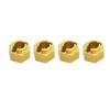 7mm Brass Wheel Hex Hub Extenders Adapters 4/5/6mm Compatible with Bronco 1/18 RC Crawler Car Model Parts Universal Fit(4MM) view 1