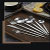 304 stainless steel knife, spoon, restaurant tableware, hotel tableware, Western cuisine, creative knife, spoon view 4