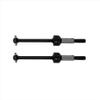 2Pcs Universal Steel Drive Shaft 40MM Compatible with 3Racing D3 CS XIS Zero S TB-03 TB-03D 1/10 RC Drifting Car view 3