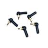 5PC M2 M3 2mm 3mm Black Ball Joint Linkage Rod Ball Head Connector L16 17mm Rod End for DIY RC Boat Servo Parts Compatible with Standard RC Models(2mm-M2-L16mm) view 1