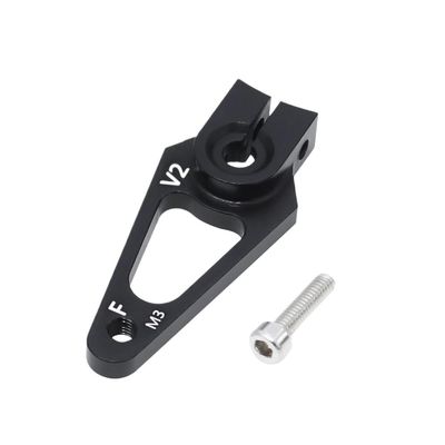 7075 Aluminum Servo Horn 25T 1. 0 Inch 25. 4mm M3 Spline Servo Arm Compatible with 1 10 RC Car and RC Airplane Parts Fits Various Servo Brands(1Pcs Black)