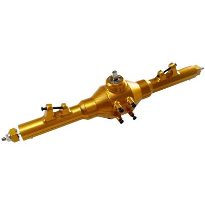 1/12 12428 12423 12427 12429 FY-01 FY-02 FY-03 RC Car Rear Axle Assembly Metal Upgrade Part Compatible with Various 1/12 Scale RC Models(Gold)