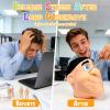 2026 Premium Pack Refillable Pimple Popping Toy  Big Head Squeeze Toy for Stress & Anxiety Relief, Realistic Pus Burst Fidget Toy, Funny Gag Gift for Adults, Black Hair view 4