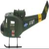 500 Size RC Helicopter Fuselage Bell UH-1D Military Painting Fuselage RC Toys view 3