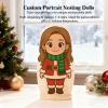 Personalized Portrait Nesting Dolls - Custom Cartoon Style Family Russian Matryoshka Dolls with Photo - Christmas Birthday Thanksgiving House Warming Gift for New Home, Parents, Grandparents, Couples view 2