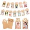 1st Birthday Photo Banner Khaki First Birthday Banner for Baby Photo Garland with Frame for Newborn to 12 Months, Boy or Girl Monthly Milestones Garland, Party Hanging Supplies view 1