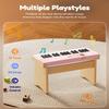 Eastar Kido Kids Piano Keyboard, 32 Keys Digital Piano for Kids, Music Educational Instrument for Beginner, Mini Wood Keyboard Piano for Toddler, Included Stand, Light Pink view 2