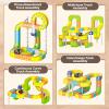 Electric Train Set  42PCS Flexible 3D Gravity-Defying Race Track, Motorized Car Building Kit for Kids Ages 38, Creative STEM Educational Toy for Boys & Girls view 3