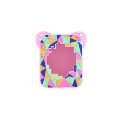 New Protective Silicone Case for Bitzee Magicals Digital Pet Console Anti-Scratch Bump-Proof Dust-Proof Dirt-Resistant Sleeve Cover with Lanyard (Pink)