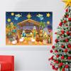 Ngbbby Felt Story Board, Christmas Nnativity Scene Felt Board for Kids, Busy Story Set, Interactive Play Kit for Toddlers view 2
