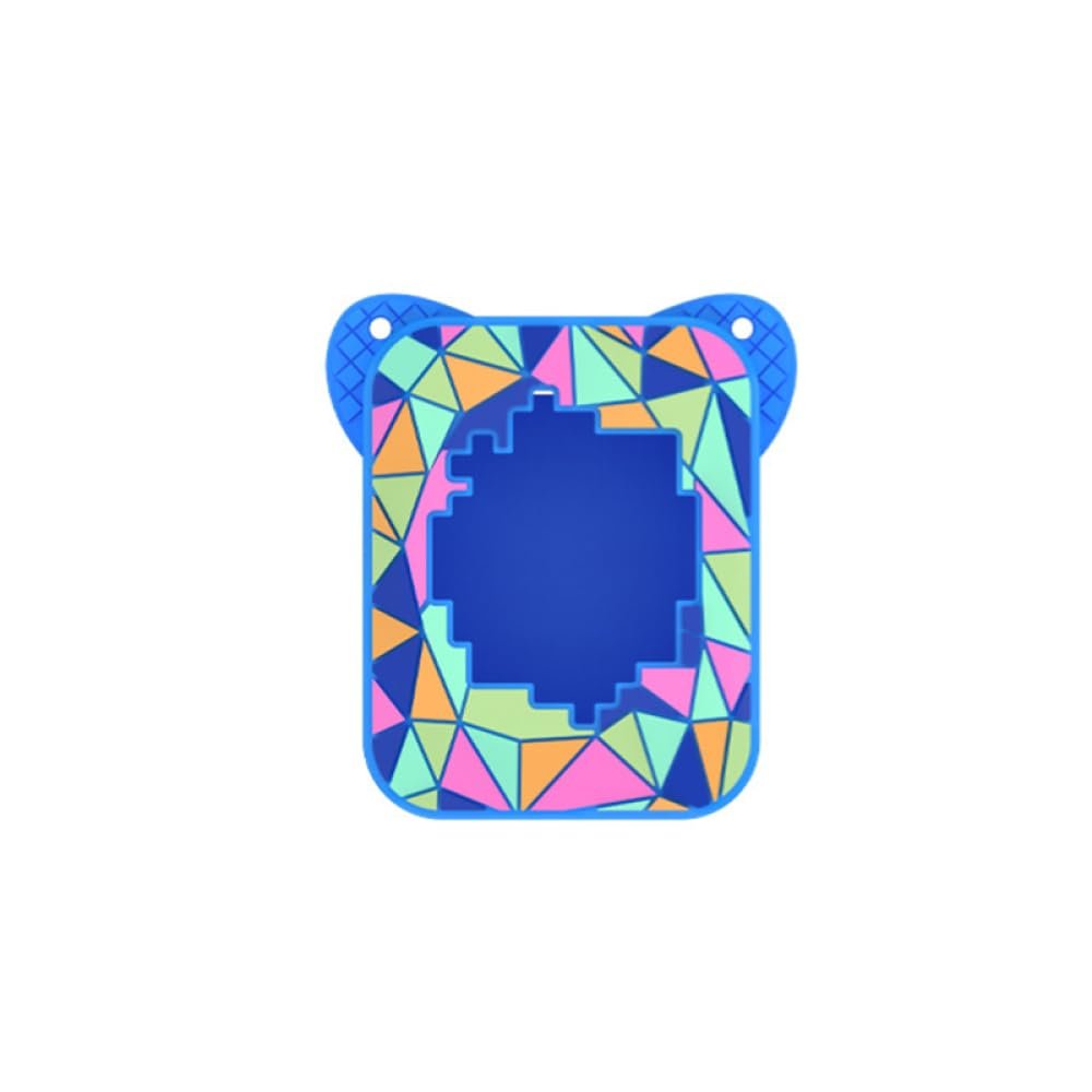 New Protective Silicone Case for Bitzee Magicals Digital Pet Console Anti-Scratch Bump-Proof Dust-Proof Dirt-Resistant Sleeve Cover with Lanyard (Blue)