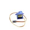 5/10 SG90 servo Motor Micro 9g 180 Degree 360 Degree Installation SG90 kit Without Metal Gear RC car Toy Plane DIY distintivo(10Pcs 180 Degree) view 1