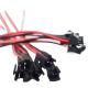 5 / 10 Pairs 2Pin Plug Socket Male to Female Wire Connector LED Strips Lamp Driver Connectors Cable Quick Adapter distintivo(SM-2pin-10cm-10pairs) view 1