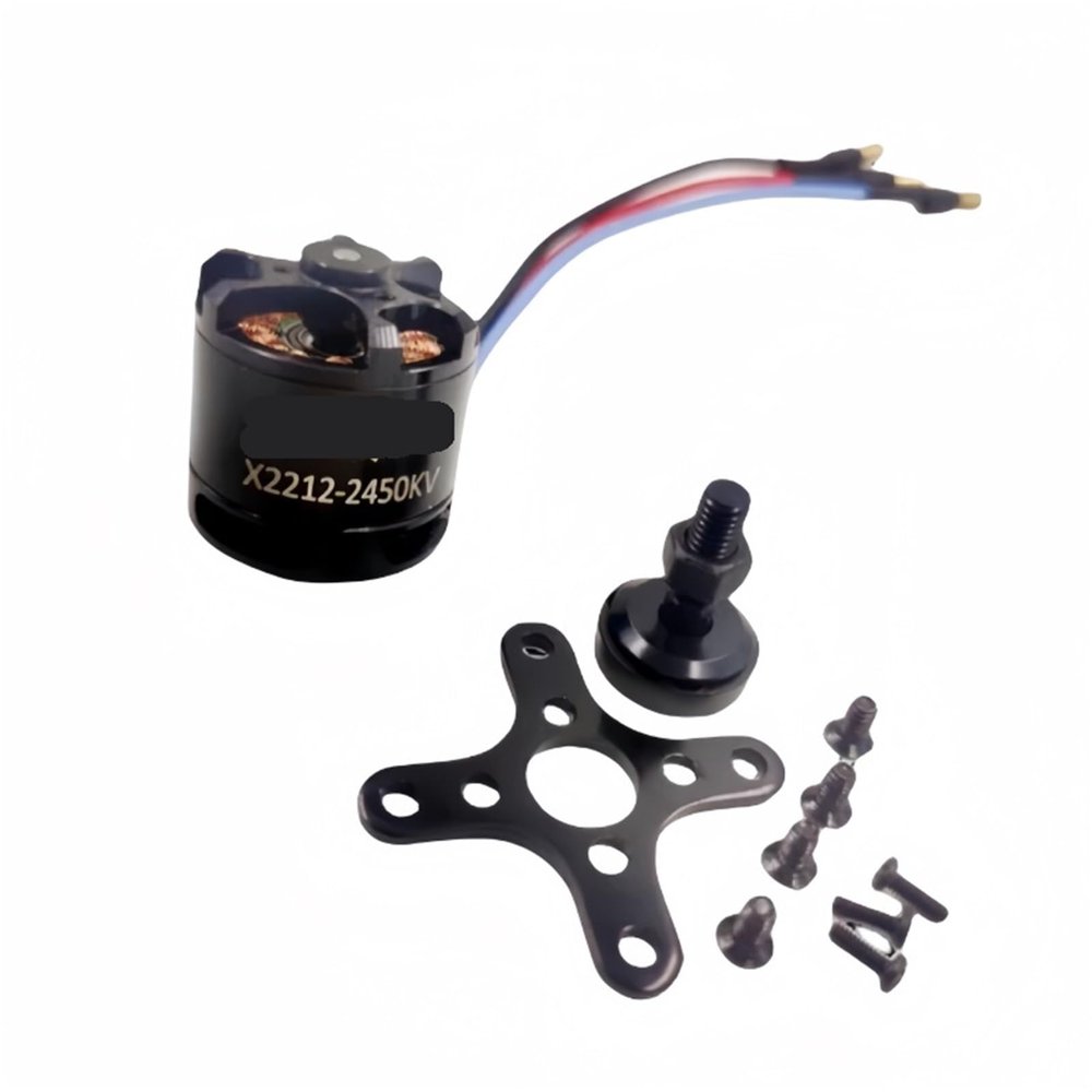 for KPQ Aircraft Model Fixed Wing with Plug X2212 1000/1250/1400/1900/2200/2450kv brushless Motor for Remote Control Aircraft Toys distintivo(KePaQiX2212 - 2450KV)