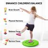 Kids Maze Balance Board - Wobble Trainer for Ski Surf Snowboard, Non-Slip Sensory Rocker Ages 3-12, Core Therapy & Skate Prep view 4