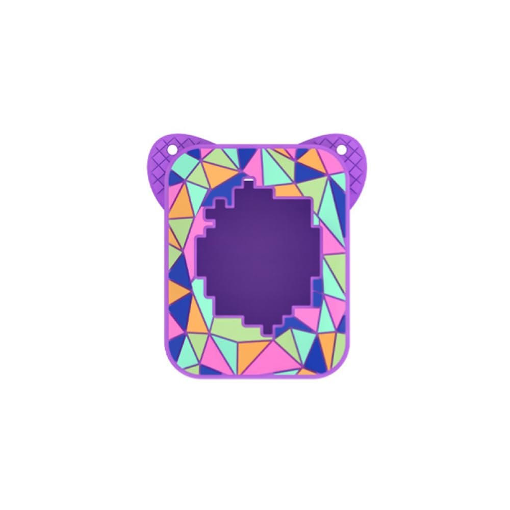 New Protective Silicone Case for Bitzee Magicals Digital Pet Console Anti-Scratch Bump-Proof Dust-Proof Dirt-Resistant Sleeve Cover with Lanyard (Purple)