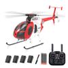 1/16 F119S MD500 Little Bird RC Helicopter for Adults, 2.4GHz 9CH Flybarless Military Remote Control Helicopter Model, 6G/3D GPS Smart RC Airplane with Optical Flow Positioning & Dual Brushless Motors view 2