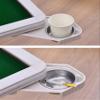 DESALAI Folding Game Table with Cup Holders and Drawers for Card Poker Games, Durable Convenient view 2