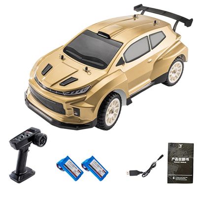 1/12 SY1204 RC Drift Car with Gyro, 2.4G Full-Scale 4WD 32KM/H Drift Rally Car with LED Lights, Dust Cover, Front and Rear Lights, Racing Cars Gift for Adults(Desert Gold/2 Batteries)