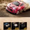1/12 SY1204 RC Drift Car with Gyro, 2.4G Full-Scale 4WD 32KM/H Drift Rally Car with LED Lights, Dust Cover, Front and Rear Lights, Racing Cars Gift for Adults(Desert Gold/2 Batteries) view 4
