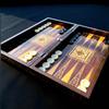 19.7" Handmade Wooden Backgammon Board | Antique Inlaid Design | 3-in-1 Backgammon, Chess & Checkers | Luxury Gift for Father or Husband view 2