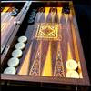 19.7" Handmade Wooden Backgammon Board | Antique Inlaid Design | 3-in-1 Backgammon, Chess & Checkers | Luxury Gift for Father or Husband view 4